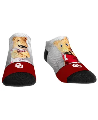 Youth Boys and Girls Rock 'Em Socks Oklahoma Sooners Mascot Walkout Low-Cut Socks