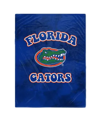 Florida Gators 60'' x 70'' Bubble Tie-Dye Flannel Sherpa Blanket