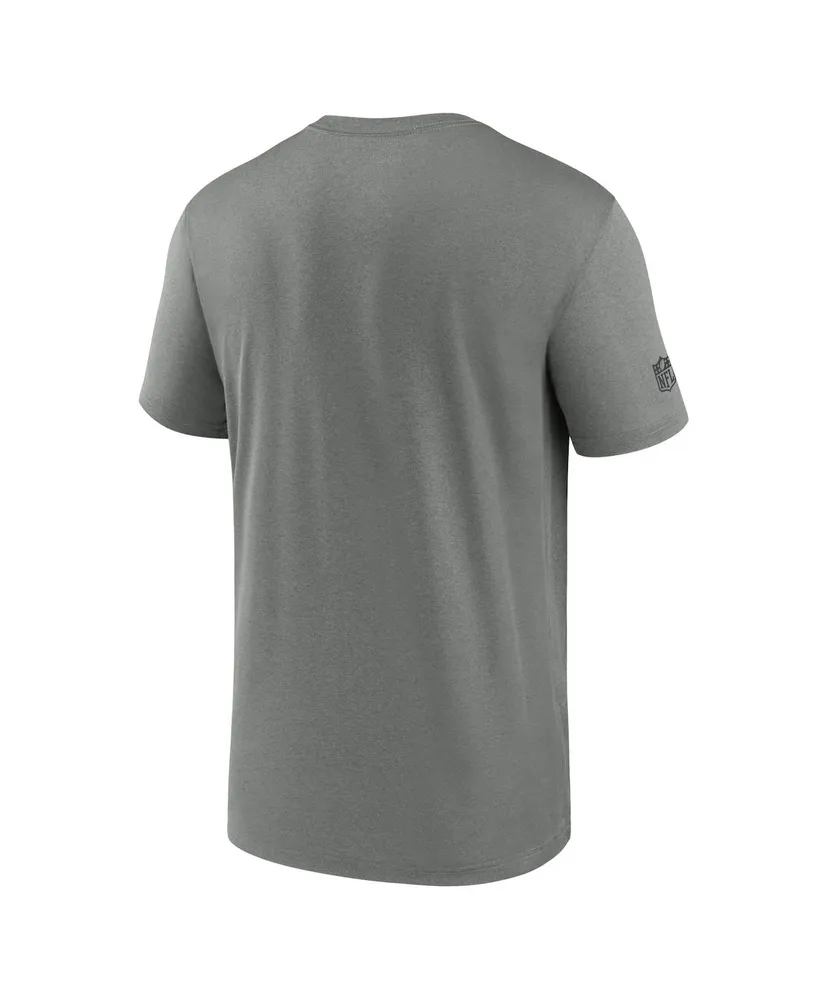 Men's Nike Heather Gray Jacksonville Jaguars Sideline Legend Performance T-shirt