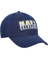 Men's Colosseum Navy Navy Midshipmen Positraction Snapback Hat