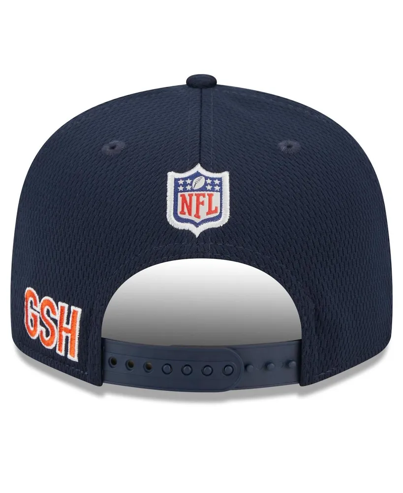 Men's New Era Navy Chicago Bears 2023 Nfl Training Camp Secondary Logo 9FIFTY Snapback Hat