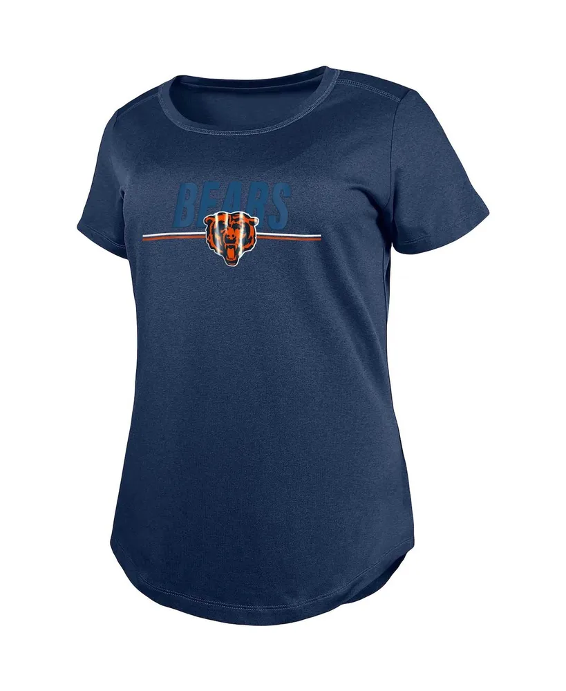 Women's New Era Navy Chicago Bears 2023 Nfl Training Camp T-shirt
