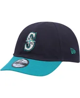 Infant Boys and Girls New Era Navy Seattle Mariners Team Color My First 9TWENTY Flex Hat