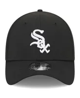 Men's New Era Black Chicago White Sox Logo 39THIRTY Flex Hat