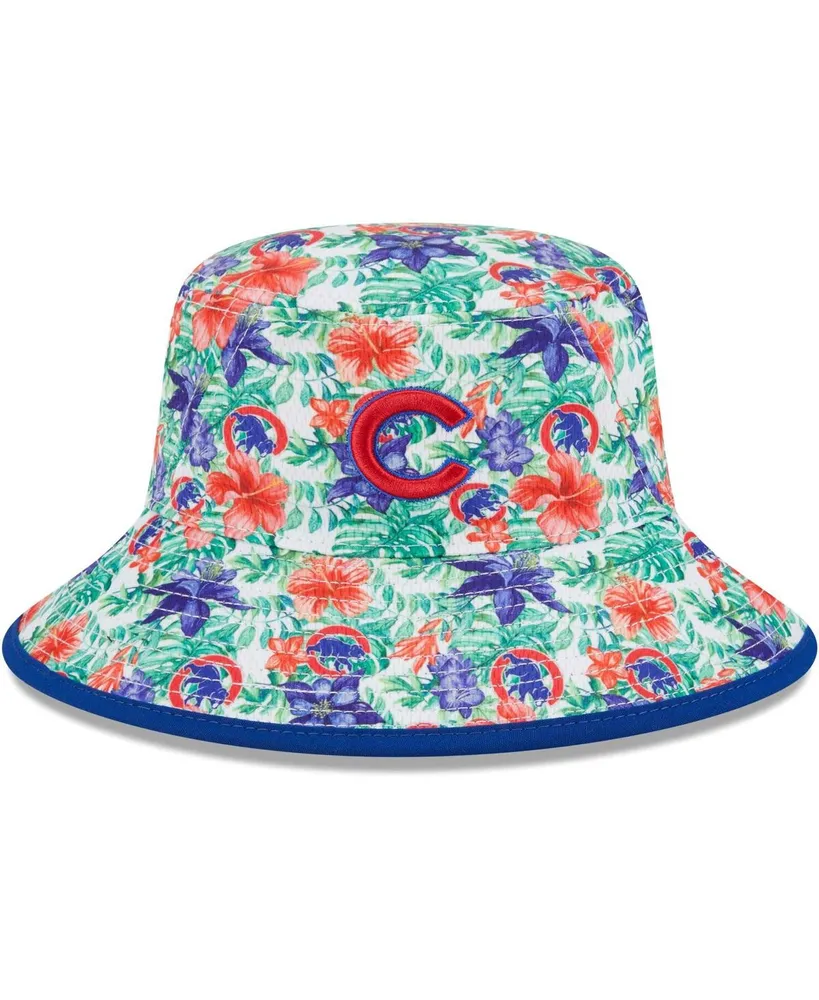 Men's New Era Chicago Cubs Tropic Floral Bucket Hat