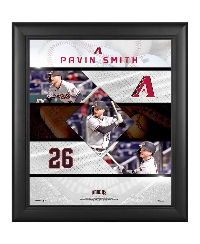 Pavin Smith Arizona Diamondbacks Framed 15" x 17" Stitched Stars Collage