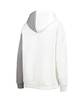 Women's Gameday Couture Gray, White Texas Longhorns Split Pullover Hoodie