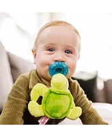 Wubbanub Baby 0 to 6m Pacifier - Green Turtle