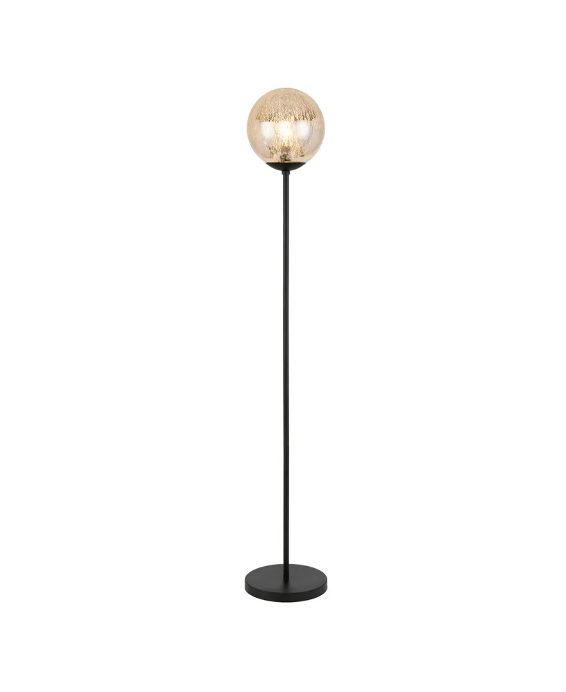 Hudson & Canal Oula 66" Glass Shade Tall Floor Lamp