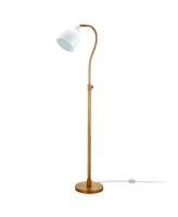 Hudson & Canal Vincent 68" Metal Shade Adjustable Arc Floor Lamp