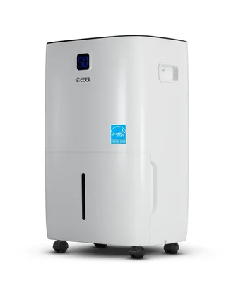 Commercial Cool Dehumidifier, 50 Pint Dehumidifier,Portable Dehumidifier with Continuous Drainage 4500 Sq. Ft