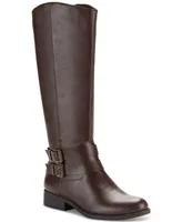 Style & Co Women's Maliaa Buckled Riding Boots, Created for Macy's