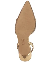 I.n.c. International Concepts Women's Gelsey Slingback Kitten-Heel Pumps, Created for Macy's