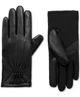 Isotoner Signature Women's Stretch Leather Touchscreen Gloves