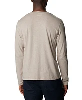 Columbia Men's Thistletown Hills Logo Graphic Long-Sleeve Tech Henley