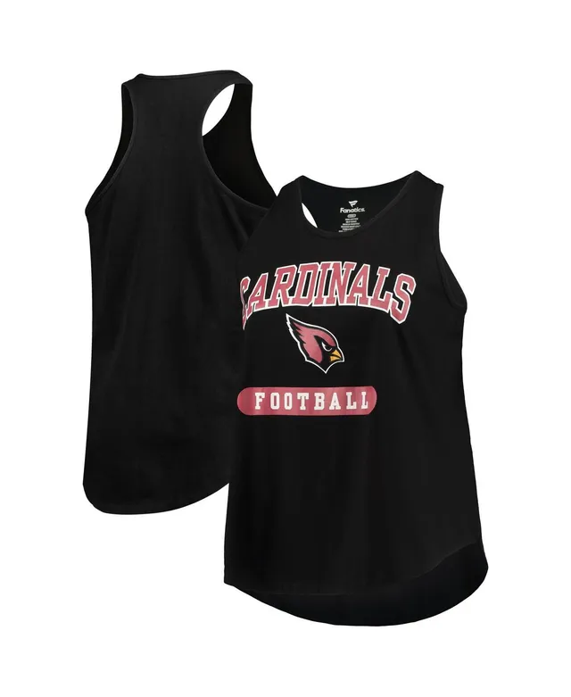 Women's Fanatics Branded Black Arizona Diamondbacks Wordmark Logo Racerback  Tank Top