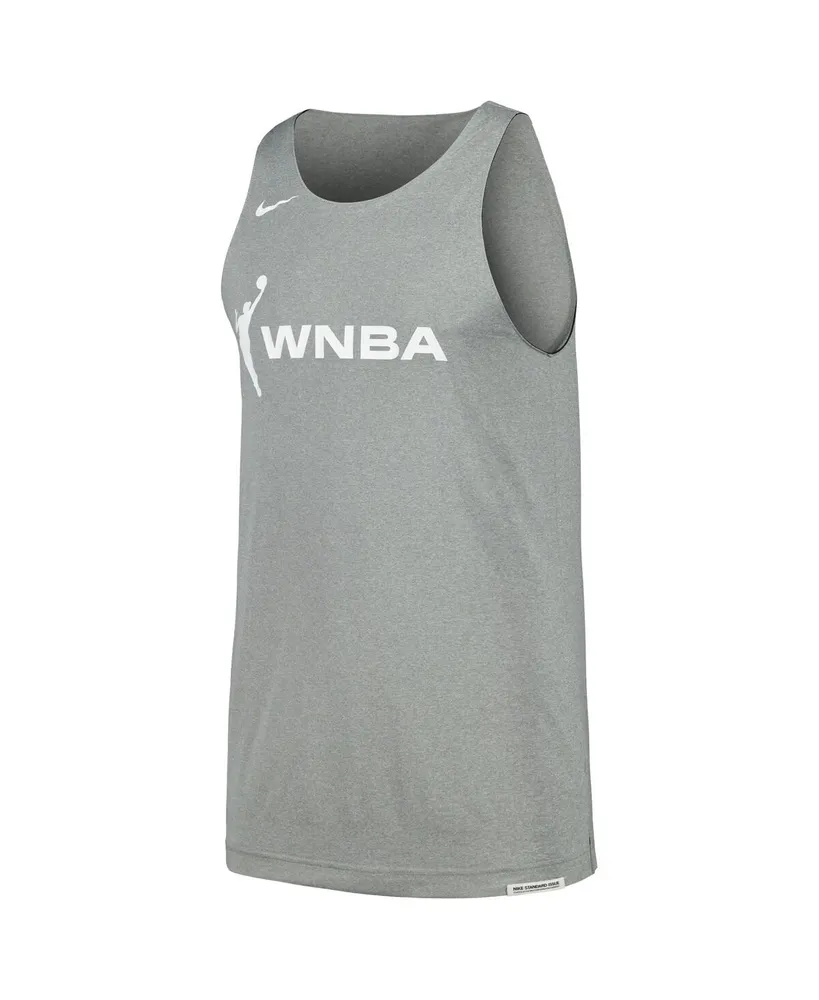Men's and Women's Nike Black Wnba Logowoman Team 13 Performance Reversible Tank Top