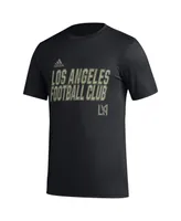 Men's adidas Lafc Team Jersey Hook Aeroready T-shirt