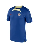 Men's Nike Blue Club America Strike Raglan Performance Top