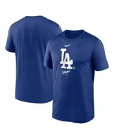 Men's Nike Royal Los Angeles Dodgers City Connect Logo T-shirt