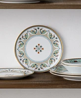 Noritake Serene Garden 4 Piece Salad Plates Set, 8.25", Service for 4