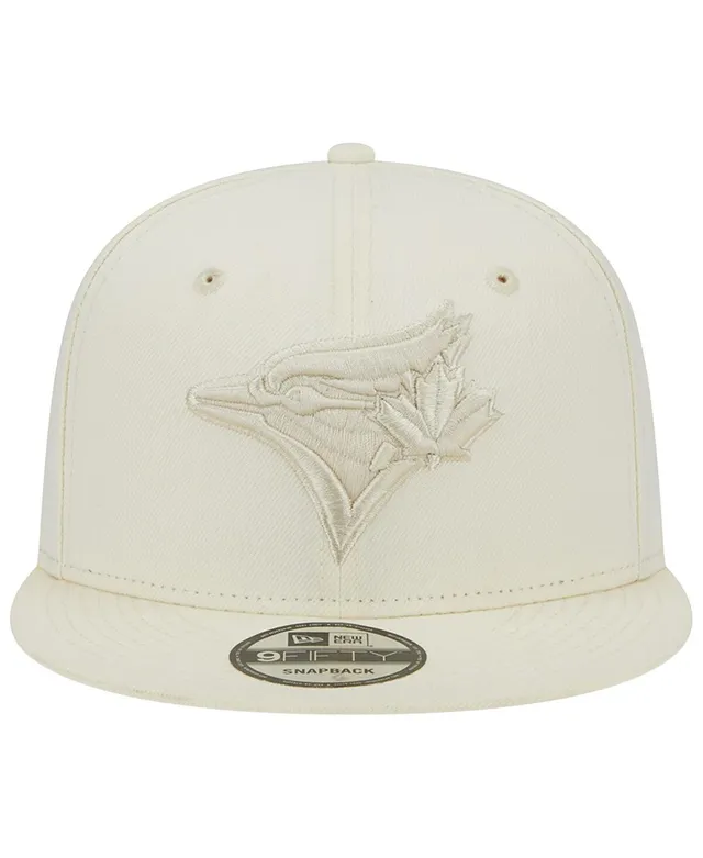 KTZ Toronto Blue Jays Chrome Camel Rust Undervisor 59fifty Fitted Hat in  White for Men