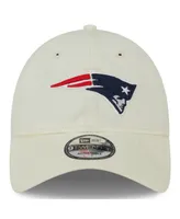 Men's New Era Cream New England Patriots Core Classic 2.0 9TWENTY Adjustable Hat
