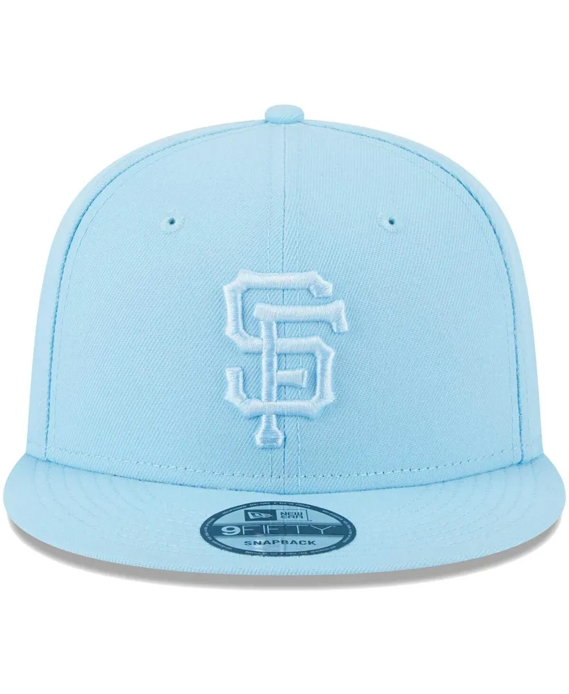 Men's New Era Light Blue San Francisco Giants Spring Color Basic 9FIFTY Snapback Hat