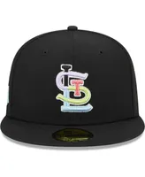 Men's New Era Black St. Louis Cardinals Multi-Color Pack 59FIFTY Fitted Hat