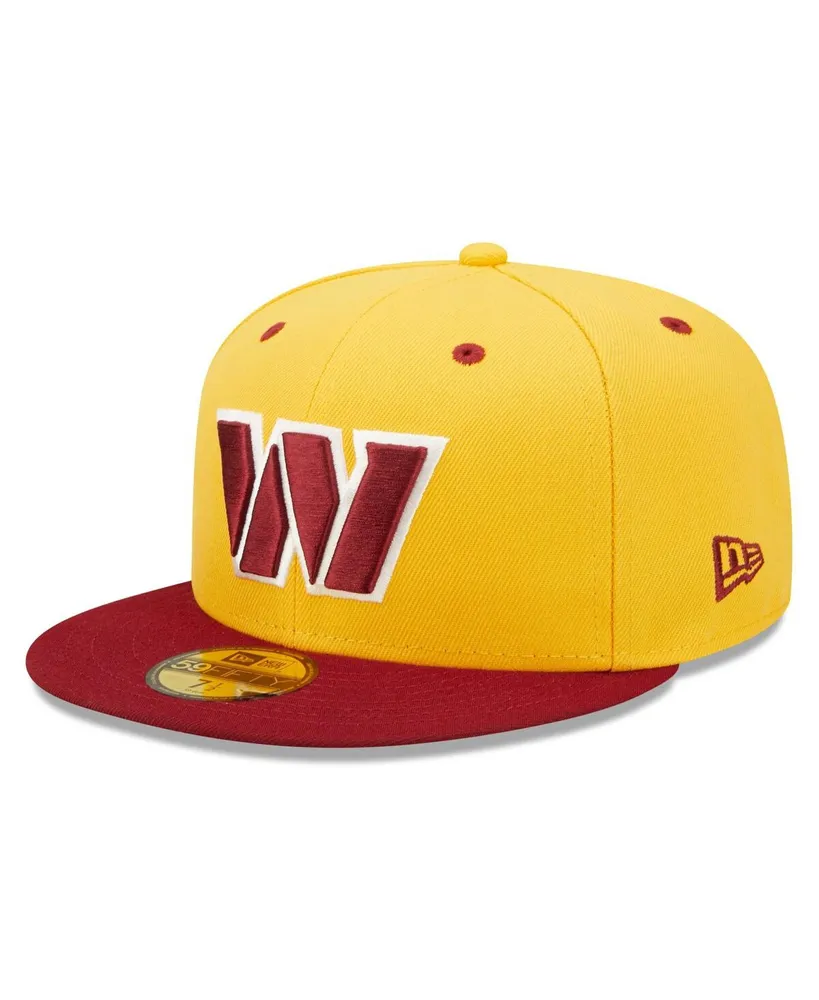 Washington Commanders New Era Arch 59FIFTY Fitted Hat - Burgundy