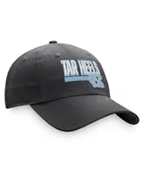 Men's Top of the World Charcoal North Carolina Tar Heels Slice Adjustable Hat