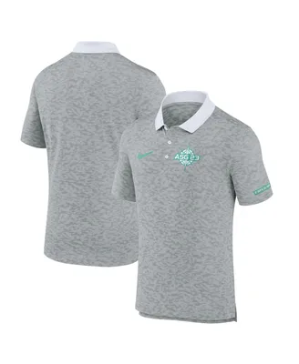 Men's Nike Gray 2023 Mlb All-Star Game Fashion Polo Shirt