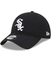 Little Boys and Girls New Era Black Chicago White Sox Team 9TWENTY Adjustable Hat