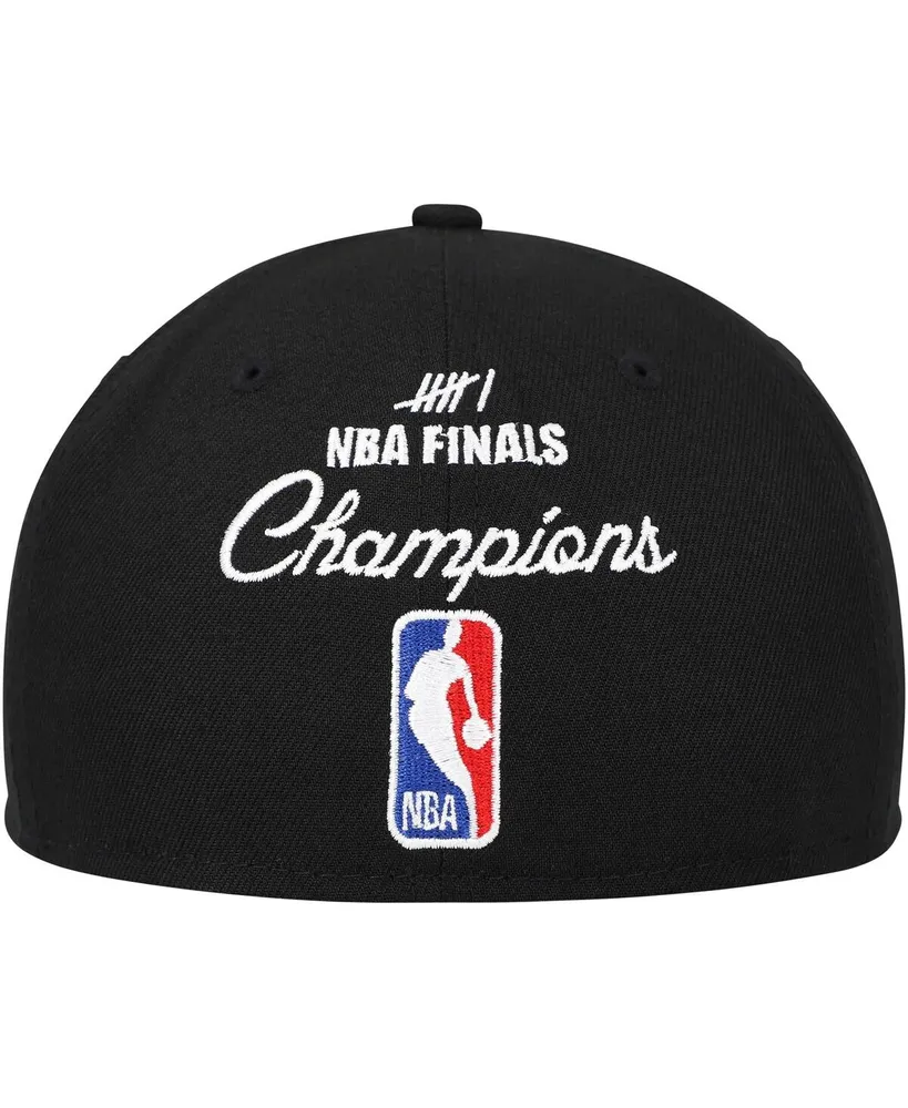 Men's New Era Black Chicago Bulls Crown Champs 59FIFTY Fitted Hat