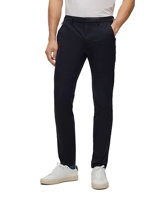 Boss by Hugo Men's Stretch Cotton Blend Slim-Fit Pants