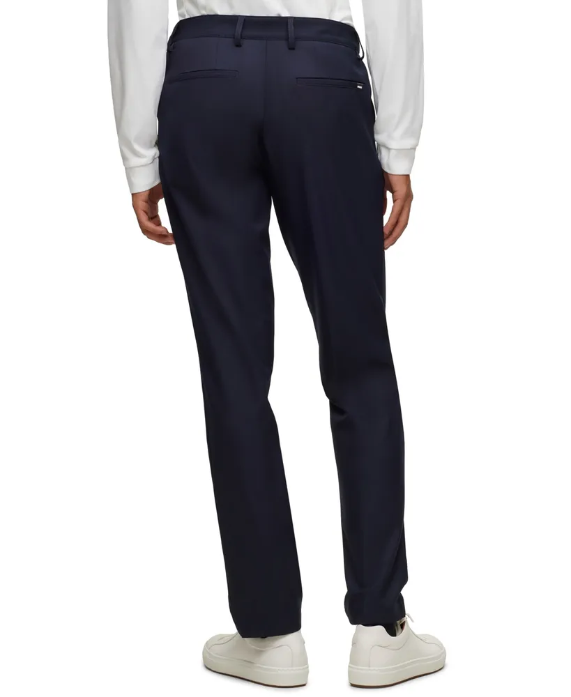 Boss by Hugo Men's Performance-Stretch Slim-Fit Trousers