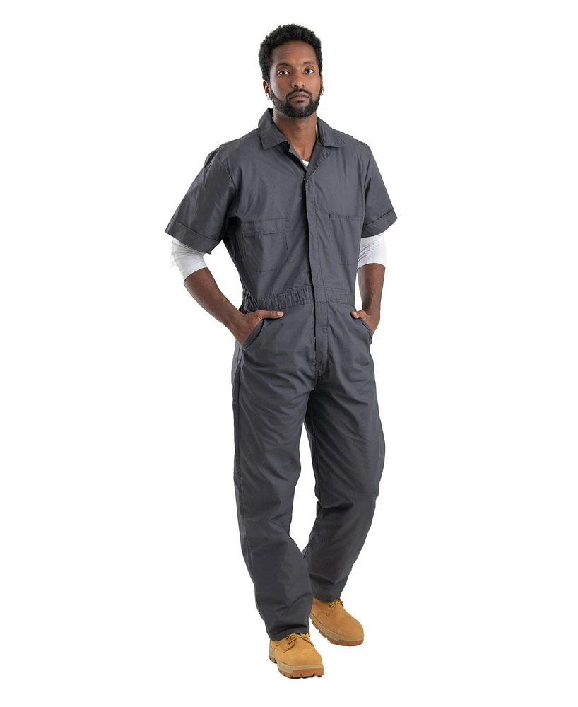 Berne Big & Tall Heritage Short Sleeve Poplin Coverall