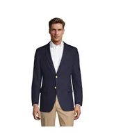 Lands' End Men's Tailored Fit Hopsack Blazer