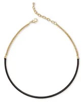 On 34th Gold-Tone Color Mixed Chain Collar Necklace, 11-1/2" + 2" extender, Created for Macy's
