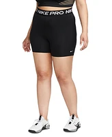 Nike Plus Size Active Pro-365 Dri-fit Elastic Logo Shorts