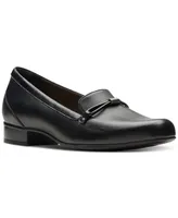 Clarks Women's Juliet Shine Slip-On Loafers