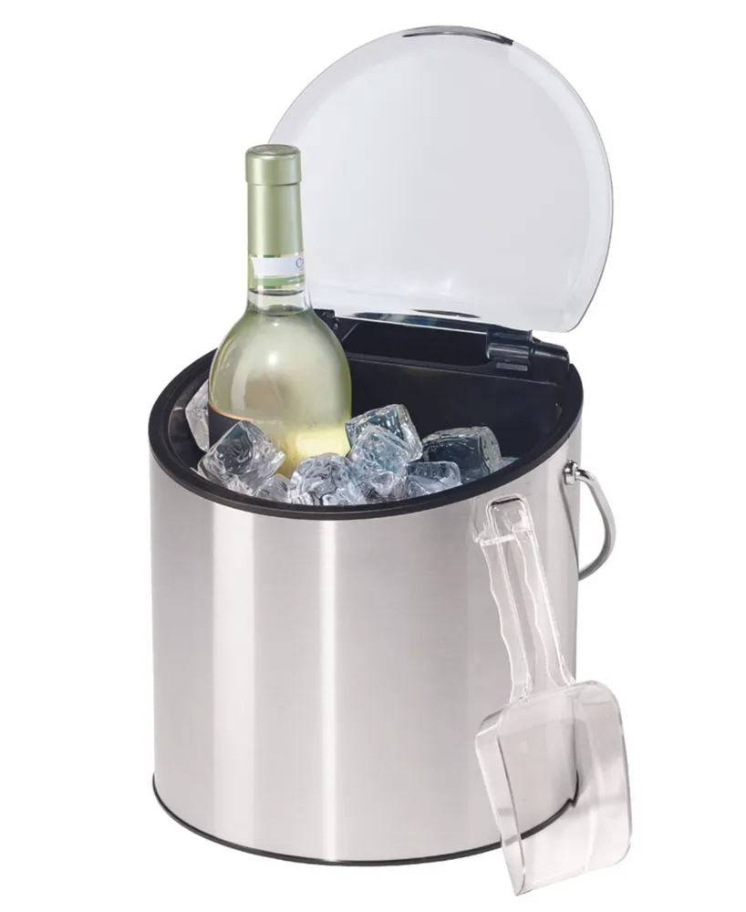 Oggi 3.8 Litre Double Wall Ice Wine Bucket with Ice Scoop Set