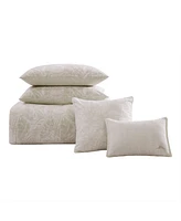 Tommy Bahama Home Costa Blanca Cotton Reversible 5 Piece Comforter Set