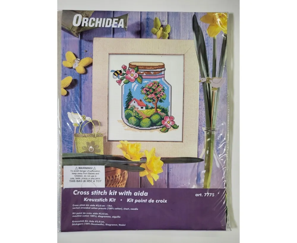 Counted Cross Stitch Kit, No Idea