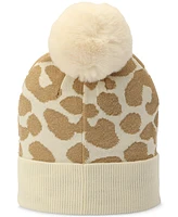 Michael Michael Kors Women's Metallic Leopard-Print Beanie