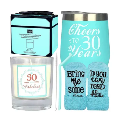 30th Birthday Gifts for Women: Tumbler, Decorations, and Gift Ideas for Turning 30 Years Old - Perfect for Celebrating Milestone Birthdays