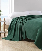 Nautica Ripple Cove Cotton Reversible Blanket