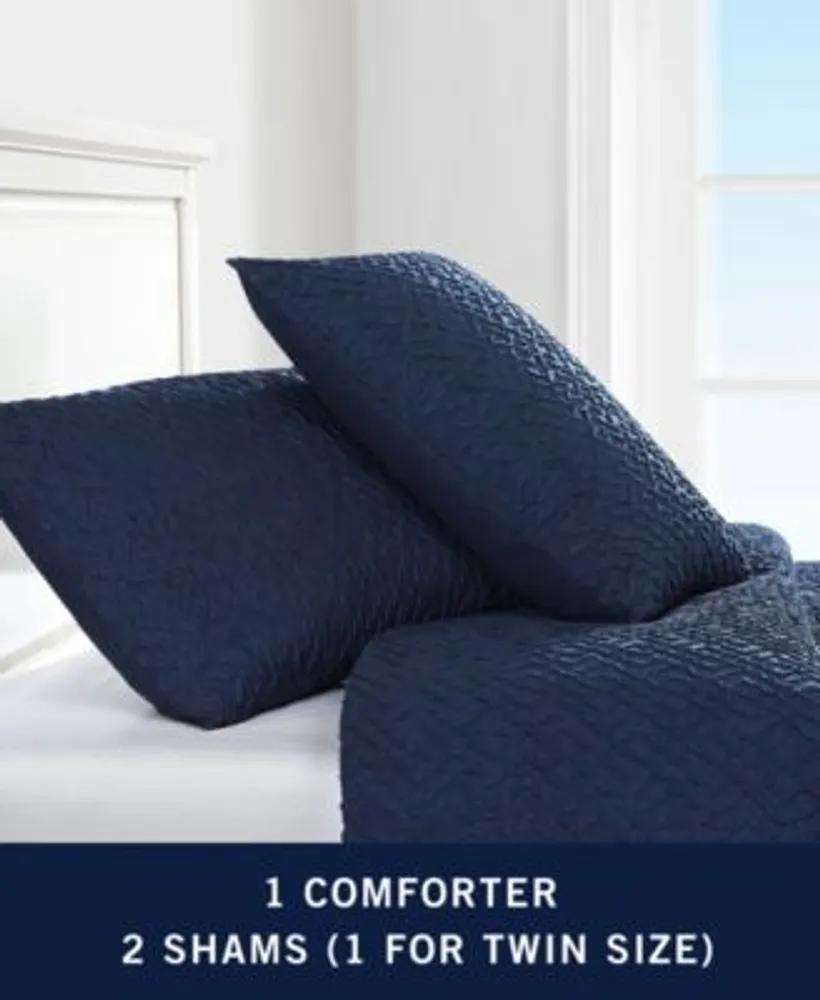 Nautica Point Harbor Embossed Comforter Sets