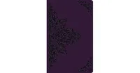 Esv Large Print Value Thinline Bible (TruTone, Lavender, Filigree Design) by Crossway