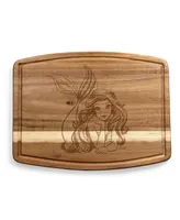 Disney's Little Mermaid Ovale Acacia Cutting Board